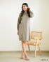 Dual-Wear Poly Cotton Shirt Dress 65801